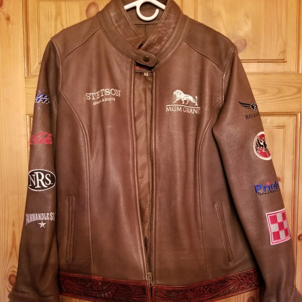Women's NFR Leather Jacket